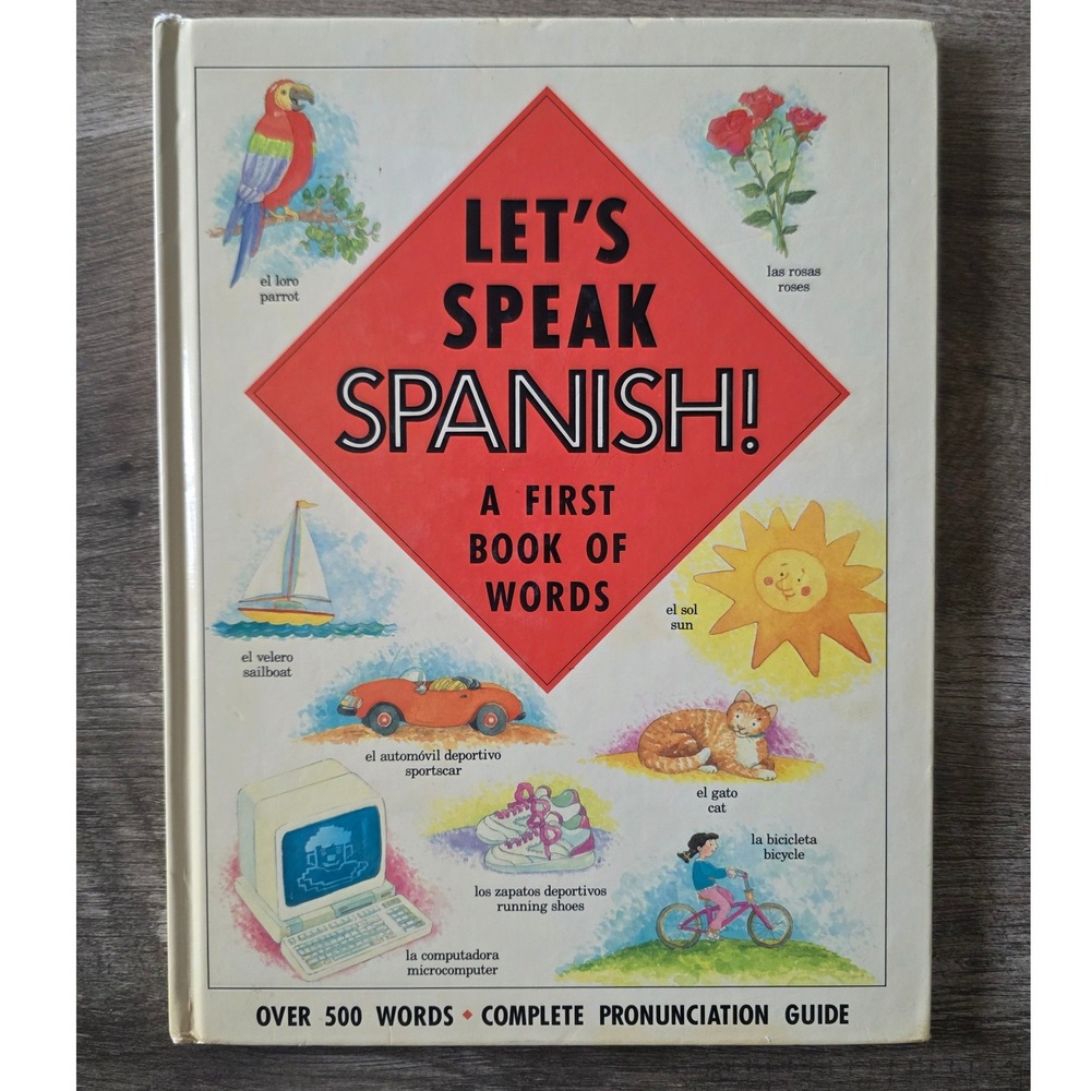 Lets Speak Spanish A First Book of Words Viking 1993 Hardcover Linda Hendry
